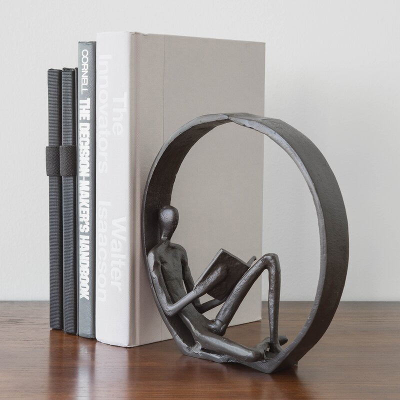 Serene Reader Sculpture